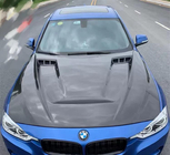 BMW 4-serie F32/F33/F36 2012–2020 Motorhuv V3 (Kolfiber) foto 1