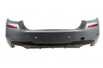 BMW 5-serien F10/F11 2010–2016 Bakre stötfångare med M-Performance-diffusor (för F10, för dubbel utblås på båda sidor) foto 1