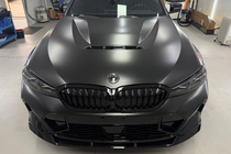 BMW 3-serien G20/G21 2018– Motorhuv (M3 G80 CS-stil, aluminium) foto 1