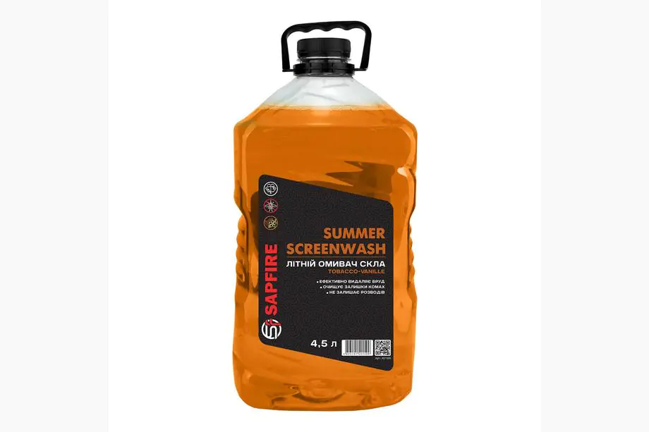 Sommars spolarvätska SAPFIRE Summer Screenwash 4,5 l - Tobacco Vanille Image