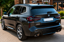 BMW X3 G01 2018– Bakre stötfångare med diffusor i X3M F97-stil (2022-2024) foto 1