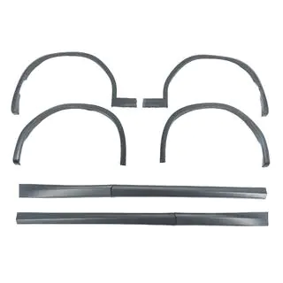 Set med lister och hjulhuskanter i X3M F97-stil (2022-2024) BMW X3 G01 2018– foto 1