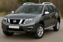 Nissan Terrano 2014– Spegelkåpor V1 (2 st, ABS) foto 1