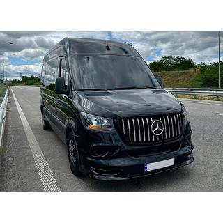 Panamericana GT Chrome Premium V2 frontgrill (med ram) foto 3