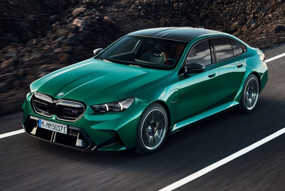 BMW M5 (G90): test av en högpresterande hybrid