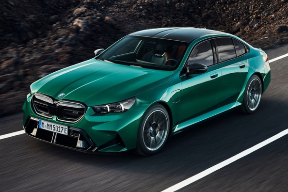 BMW M5 (G90): test av en högpresterande hybrid
