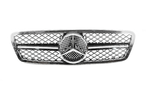 Mercedes C-klass W203 2000–2007 AMG frontgrill foto 3
