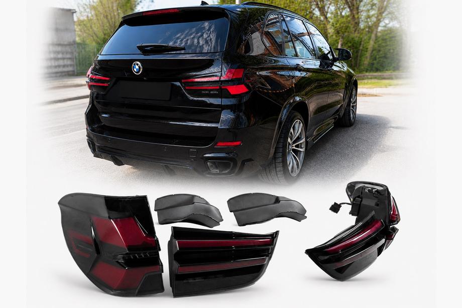 BMW X5 F15 2013–2018 Baklyktor i G05-stil (2 st) Image