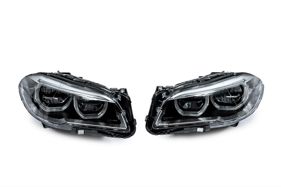 BMW 5-serien F10/F11 2010–2016 Framlyktor med Full LED-moduler (2010-2013, 2 st) Image