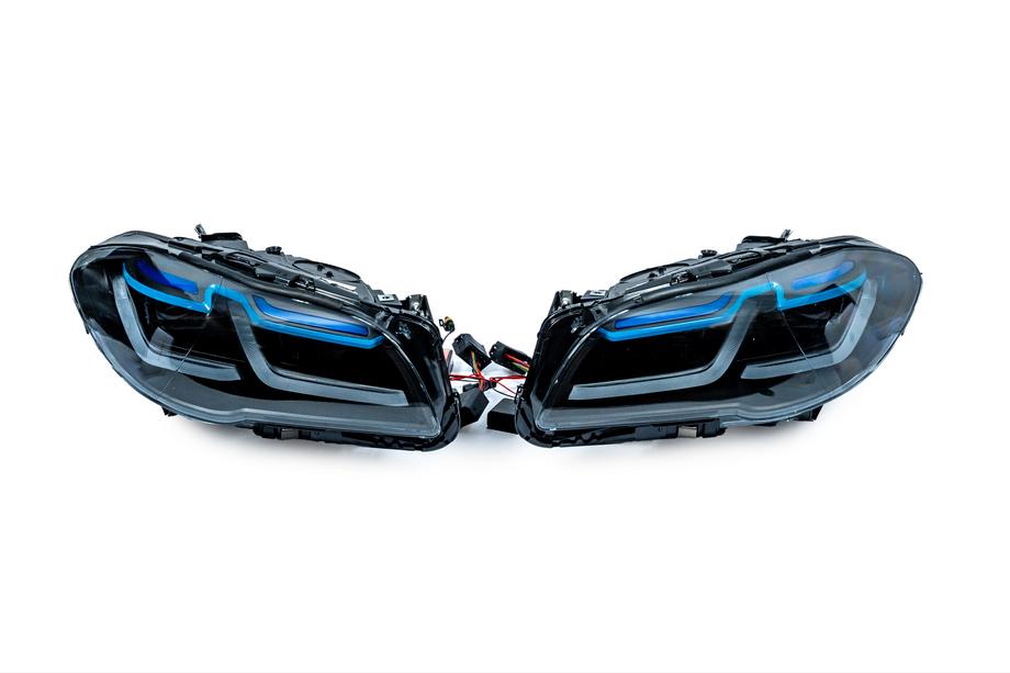BMW 5-serien F10/F11 2010–2016 Framstrålkastare FullLed G30 Laser LCI-style (2013-2016, 2 st) Image