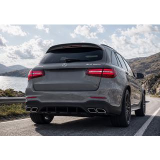 Bakre diffusor med avgasändrör Silver (AMG63 Design) foto 2