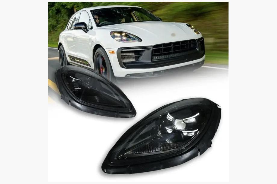 Porsche Macan 2014–2024 Framstrålkastare Black (för 2018-2021, 2 st) Image