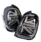 Mini Cooper F55/56/57 2014–2023 Bakre LED-baklyktor i Union Jack-stil, svarta (2 st) foto 2