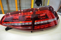 Volkswagen Golf 7/E-Golf 2012–2020 LED-bakljus med dynamiska blinkers (2012-2017, 2 st) foto 1