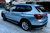 BMW X3 F25 2011–2018 Originala sidosteg V1 (2 st, aluminium) foto 3