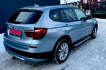 BMW X3 F25 2011–2018 Originala sidosteg V1 (2 st, aluminium) foto 7