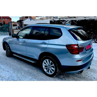 Originala sidosteg V1 (2 st, aluminium) BMW X3 F25 2011–2018 foto 3