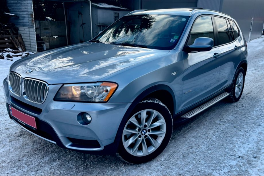 BMW X3 F25 2011–2018 Originala sidosteg V1 (2 st, aluminium) Image