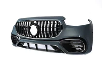 Mercedes S-class W223 2020– AMG S63 främre stötfångare komplett monterad foto 3