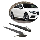 Mercedes E-klass W213 2016–2023 Kolfiberkåpor för framskärmar foto 2