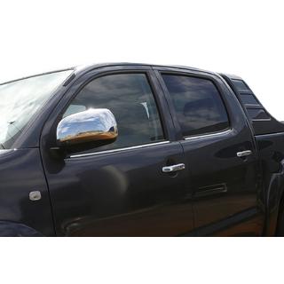 Fönsterlister (4 st, rostfritt stål) Toyota Hilux 2006–2015 foto 1