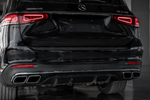 Mercedes GLS X167 2019– Bakre stötfångare med AMG-diffusor GLS63 foto 3