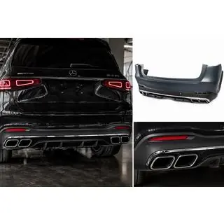 Bakre stötfångare med AMG-diffusor GLS63 foto 1