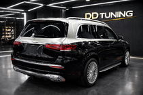Mercedes GLS X167 2019– Bakre stötfångare med diffuser Maybach GLS600 foto 1