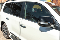 Toyota Land Cruiser 200 2007–2021 Fönsterlist (6 st, rostfritt stål) foto 14