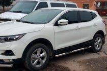 Nissan Qashqai 2014–2021 Sidoskyddsrör (2017-2021, 2 st., rostfritt stål) foto 1