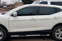 Nissan Qashqai 2014–2021 Sidoskyddsrör (2017-2021, 2 st., rostfritt stål) foto 3