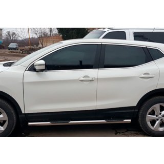 Sidoskyddsrör (2017-2021, 2 st., rostfritt stål) Nissan Qashqai 2014–2021 foto 3