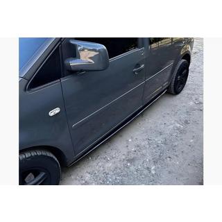 Performance sidokjolar (svarta) Volkswagen Caddy 2010–2015 foto 1
