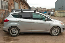 Ford C-Max/Grand C-Max 2010–2019 Takräcke tvärbalkar för slätt tak (2 st, Asaf V4) foto 13