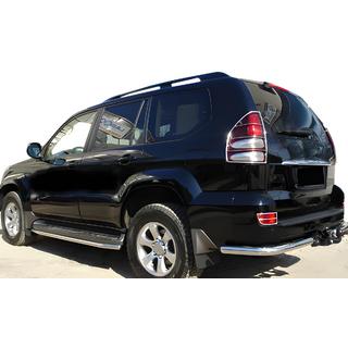 Bakre hörn AK003 (2 st, rostfritt) Toyota Land Cruiser Prado 120 2002–2009 foto 1