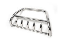 Toyota Land Cruiser Prado 120 2002–2009 Låg bullbar WT003 (rostfritt) foto 2