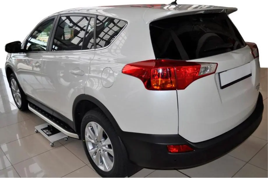Toyota Rav 4 2013–2018 Sidosteg Fullmond (2 st, aluminium) Image