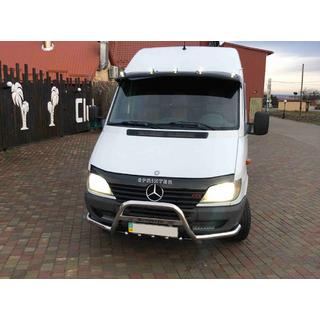 Frontbåge Exclusive (rostfritt) Mercedes Sprinter W901/902/903/904/905 1995–2006 foto 4
