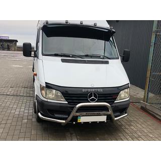 Frontbåge Exclusive (rostfritt) Mercedes Sprinter W901/902/903/904/905 1995–2006 foto 1