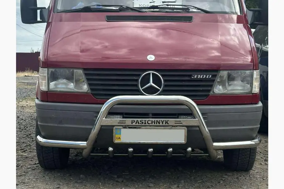 Mercedes Sprinter W901/902/903/904/905 1995–2006 Frontbåge Exclusive (rostfritt) Foto 5