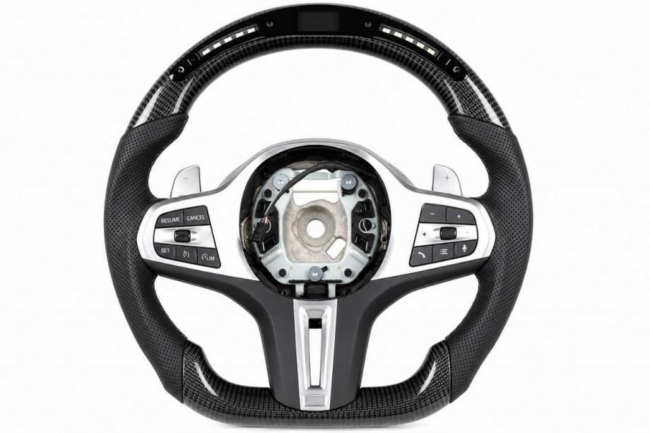 BMW 3-serien G20/G21 2018– Ratt (kolfiber, LED) Image
