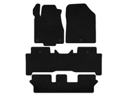 Acura MDX 2007–2013 Textilmattor Classic (3 rader, svart) foto 1