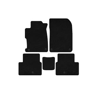 Premium textilmattor (2012-2015, Svart)