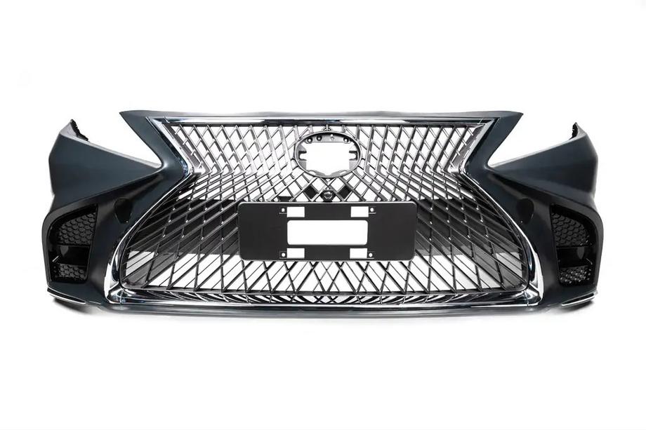 Toyota Camry 2017–2023 Främre stötfångare i Lexus LS-stil, komplett Image