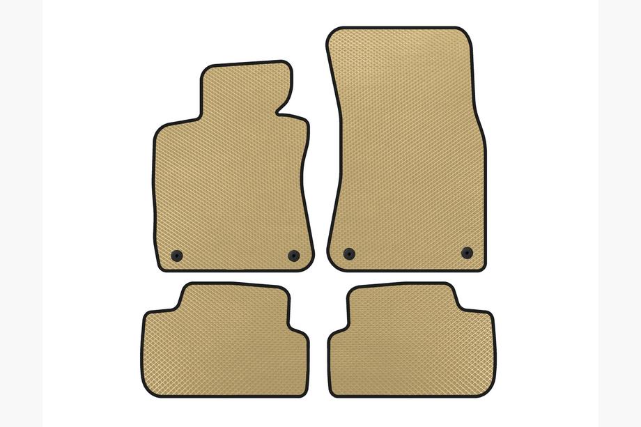 BMW 6-serien E63/E64 2003–2010 EVA bilmattor (Beige) Image
