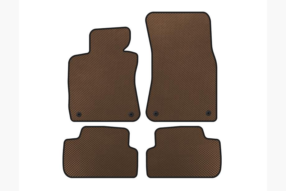 BMW 6-serien E63/E64 2003–2010 EVA bilmattor (brun) Image