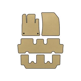 EVA bilmattor V1 (3 rader, beige) Citroen C-4 Picasso 2013–2022