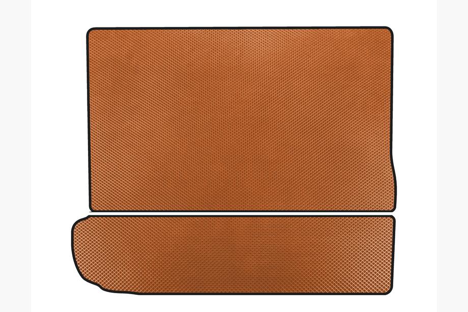 Citroen C-4 Picasso 2013–2022 EVA bagagerumsmatta (3:e sätesraden nedfälld, orange) Image