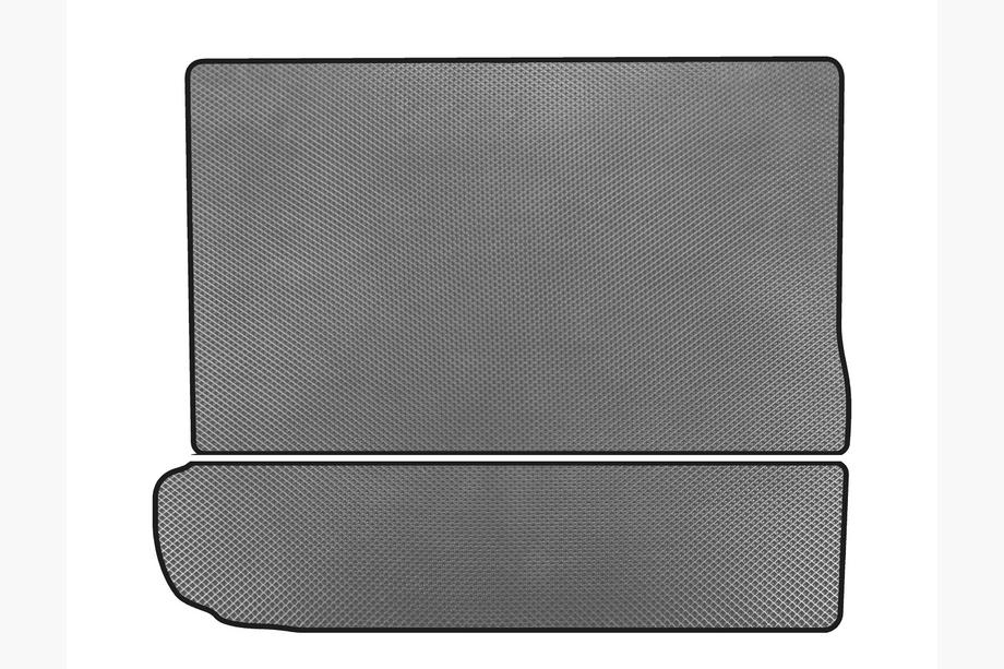 Citroen C-4 Picasso 2013–2022 EVA bagagerumsmatta (3:e sätesraden nedfälld, grå) Image