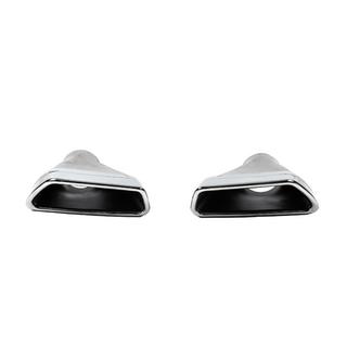 M-Performance Silver avgasändrör (2 st) BMW 5-serien G30/G31 2017–2023 foto 1